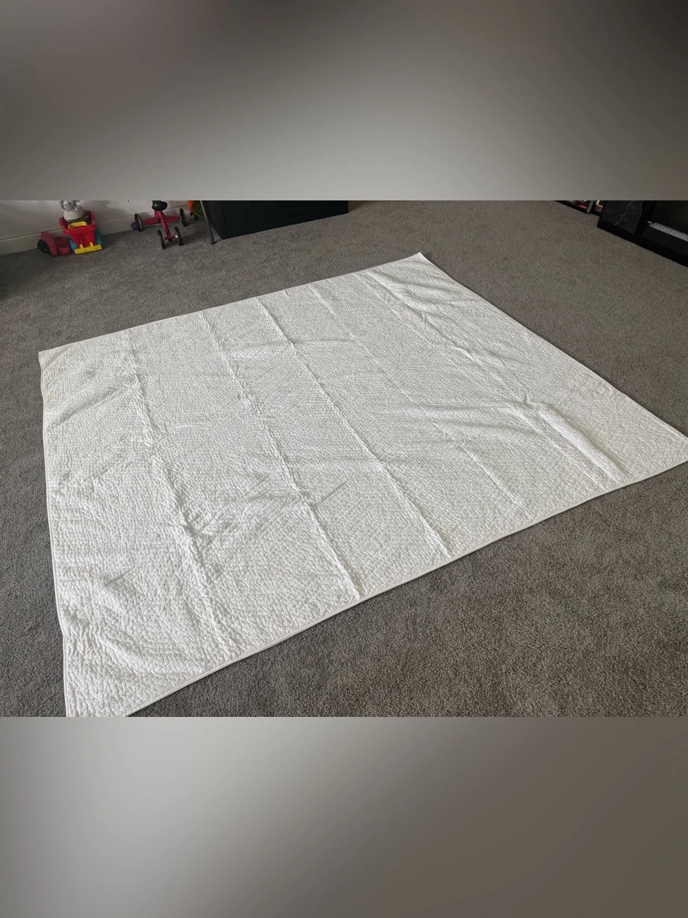 Company Cotton™ Voile Quilt - White, King New, open box